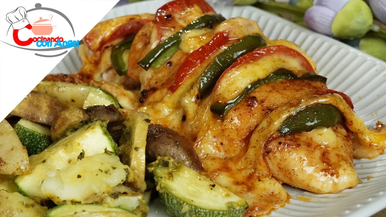Pechugas De Pollo Rellenas y Bien Suavecitas