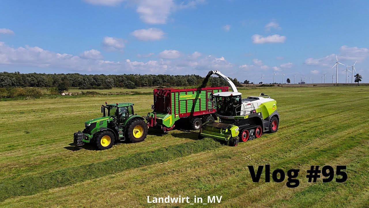 Vlog #95 Alle guten Dinge sind mindestens 3 Schnitte! #Claasjaguar #Fendt