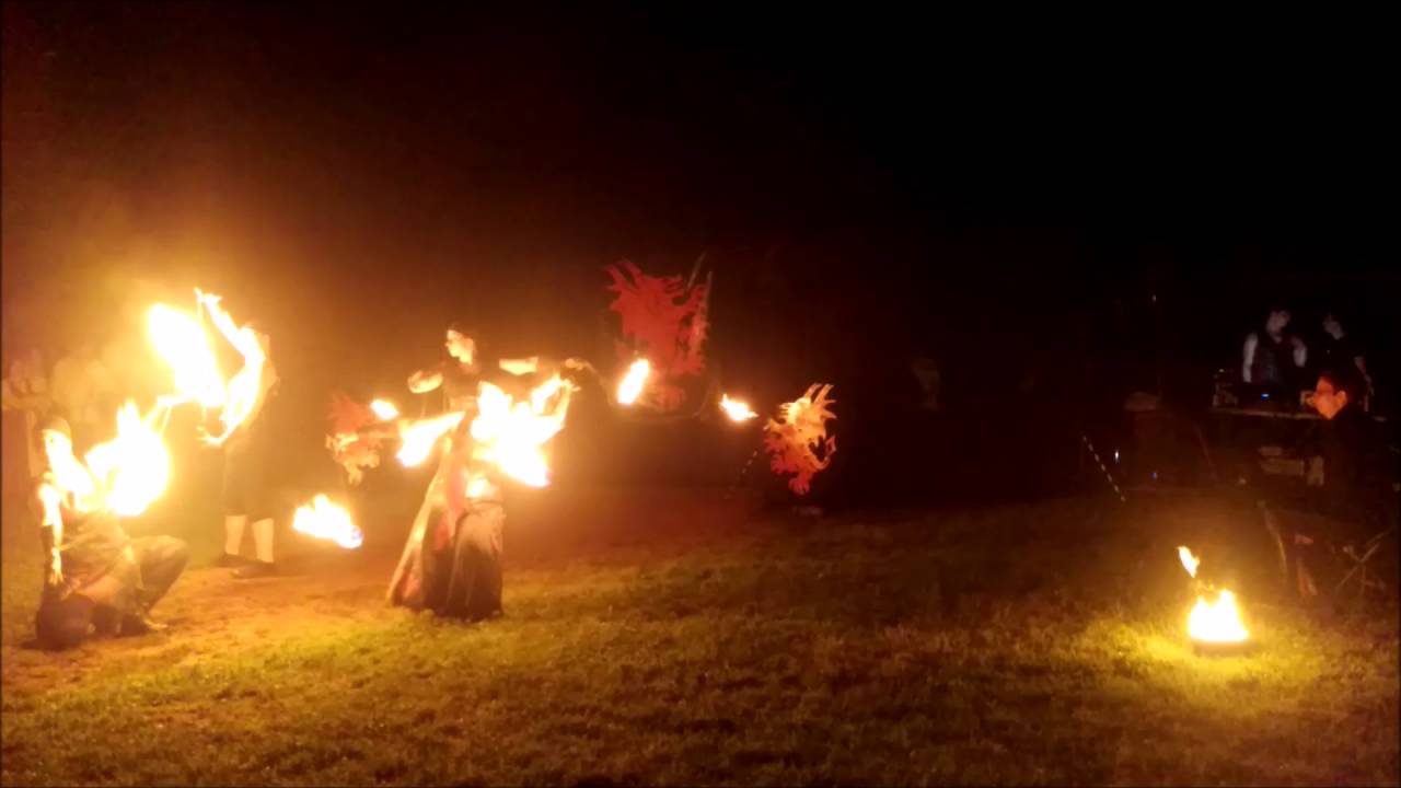Societas Draconis Feuershow Mittelalter Markt Pirmasens