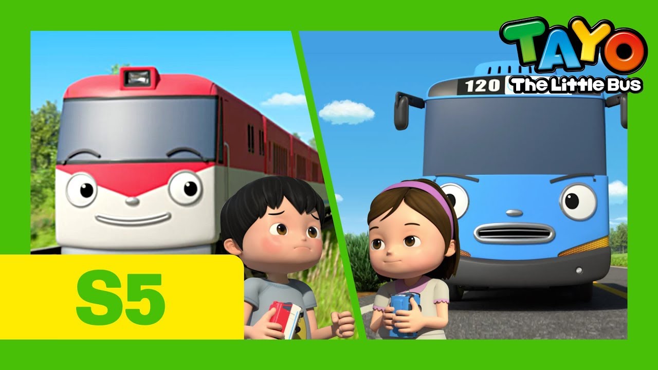 Tayo S5 EP5 l Tayo and Titipo's race l Tayo the Little Bus