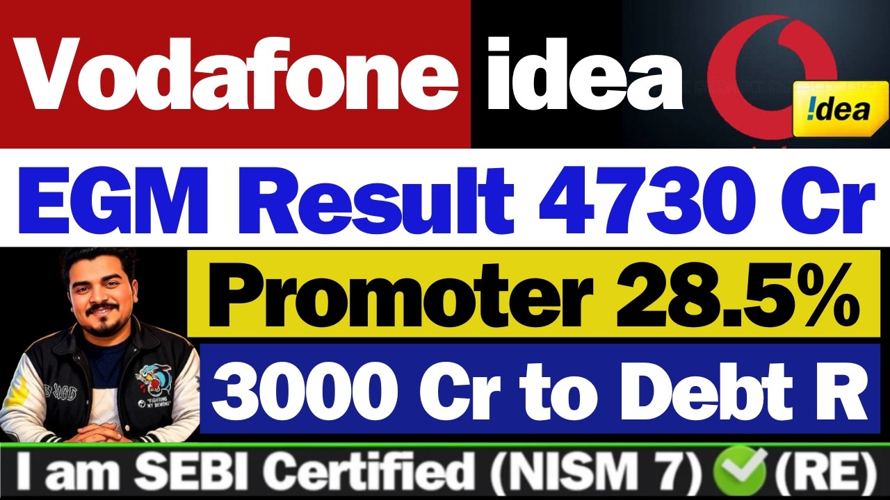 EGM Result | Vodafone idea Share Latest News | idea Share Latest News | vi Share Latest News