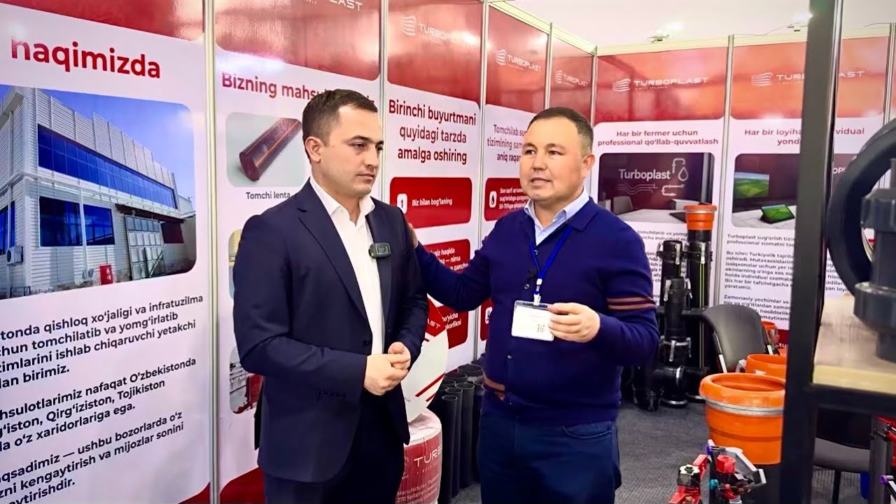 Turboplast va Agro Arena UzAgro Expo 2025 da