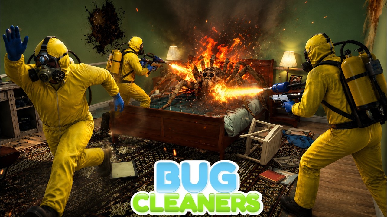 PALIMY OGROMNEGO PAJĄKA | BUG CLEANERS