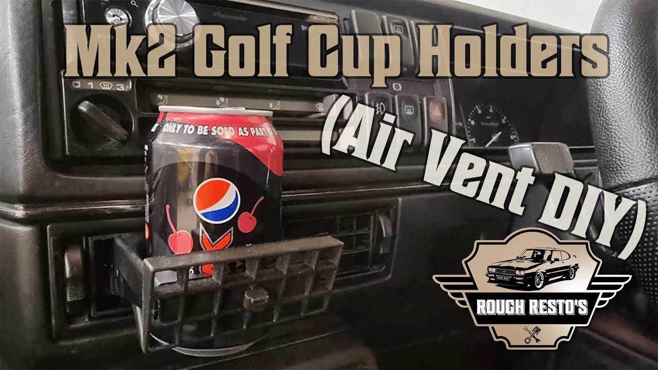 Mk2 Golf Stealth Air Vent Cup Holders (DIY)
