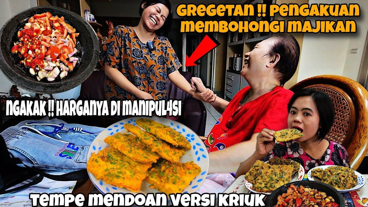 MAJIKAN GREGETAN AKAN PENGAKUAN DARI TKW NYA !! harganya Di MANIPUL4SI SEPERTI HAL NYA TEMPE MENDOAN