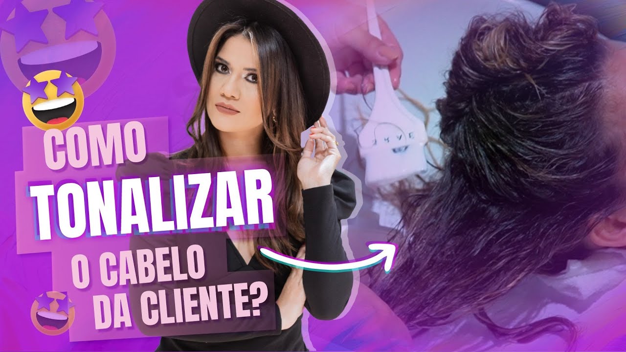 O passo a passo de uma tonalização em lavatório