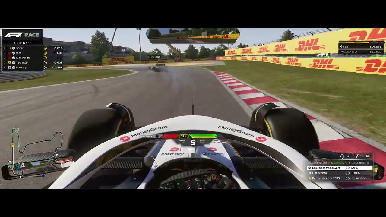 F1SR - saison 10 - 3&egrave;me manche Hongrie