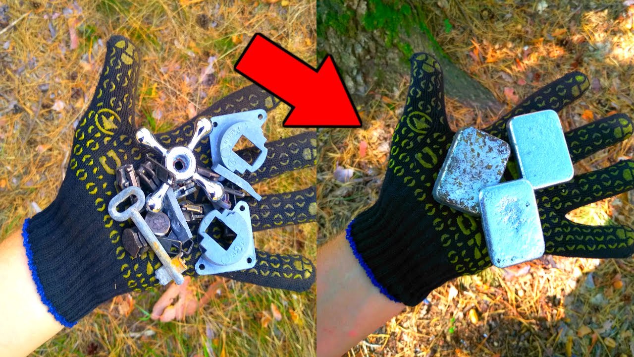 ПЛАВКА ЦИНКА. ГДЕ ВЗЯТЬ ЦИНК, ЦАМ, СИЛУМИН. ЦВЕТНОЙ МЕТАЛЛ ВОКРУГ НАС. ПОИСК ЦВЕТНОГО МЕТАЛЛА.