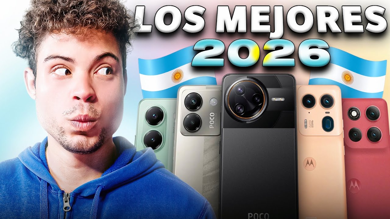 Los MEJORES Celulares de 2026 que Debes Conocer en Argentina 📱🇦🇷
