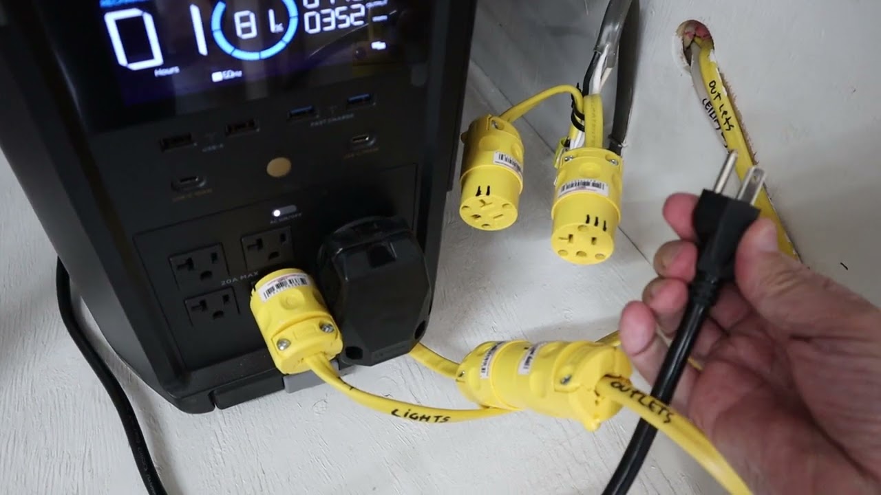 Off grid: Delta Pro AC & Solar charging 2300 watts