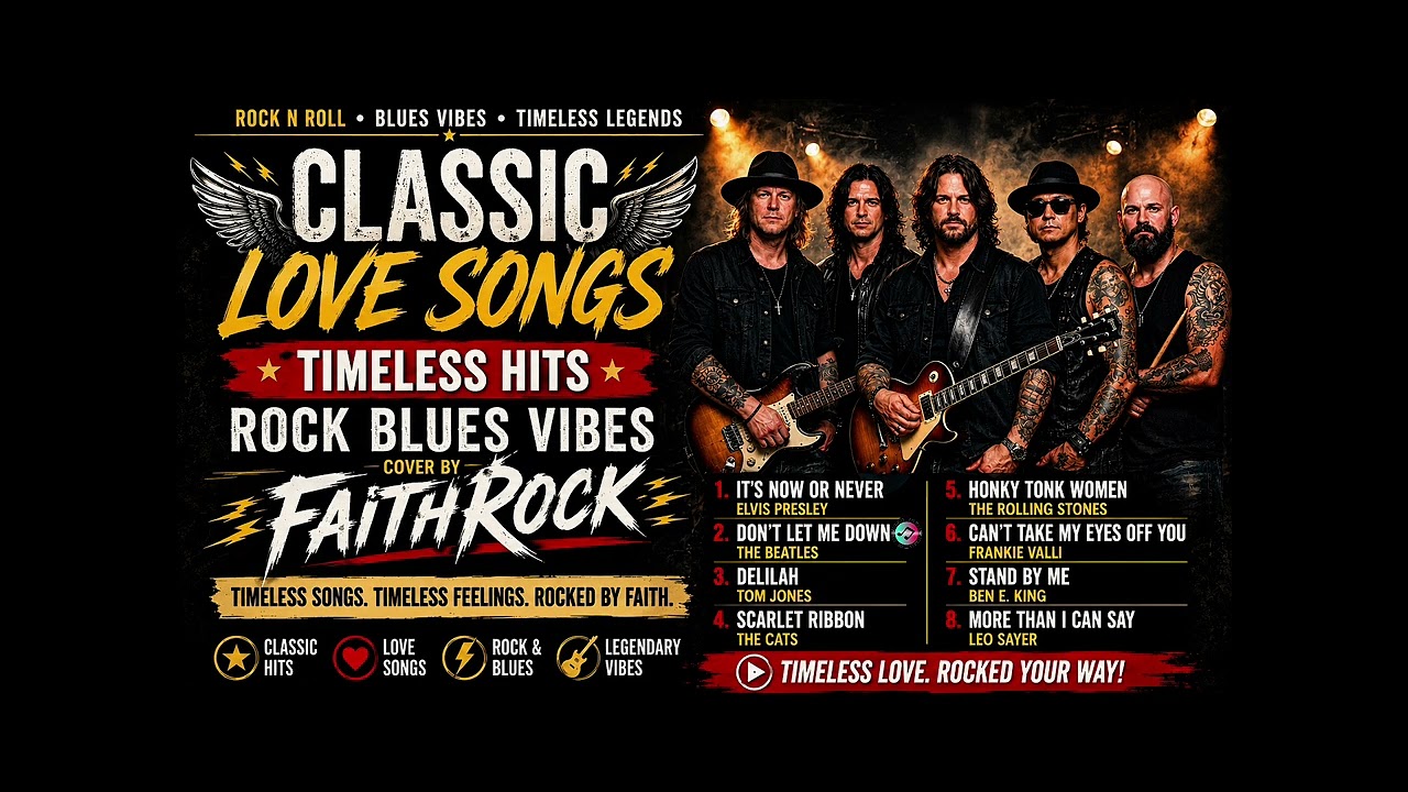 CLASSIC LOVE SONGS REIMAGINED | Timeless Rock & Blues Covers