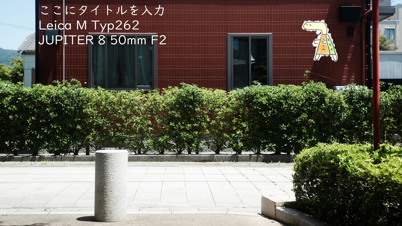 【Leica Typ262】なんかものっそい音にノイズが発生した日 スチルとうろつき #68