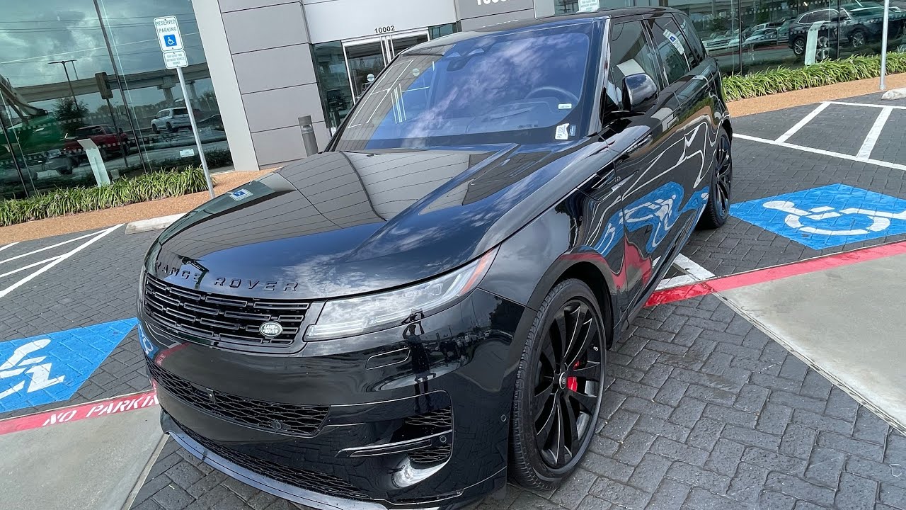 2023 Range Rover Sport First Edition in Santorini Black