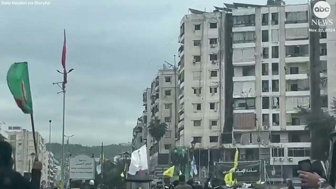 Celebratory gunfire greets Israel-Hezbollah ceasefire