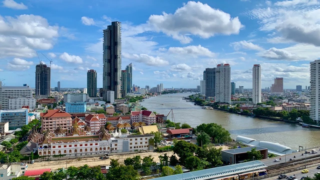 Centre Point Hotel Silom, Bangkok, Thailand - Garden River View Room Tour -   Amazing View