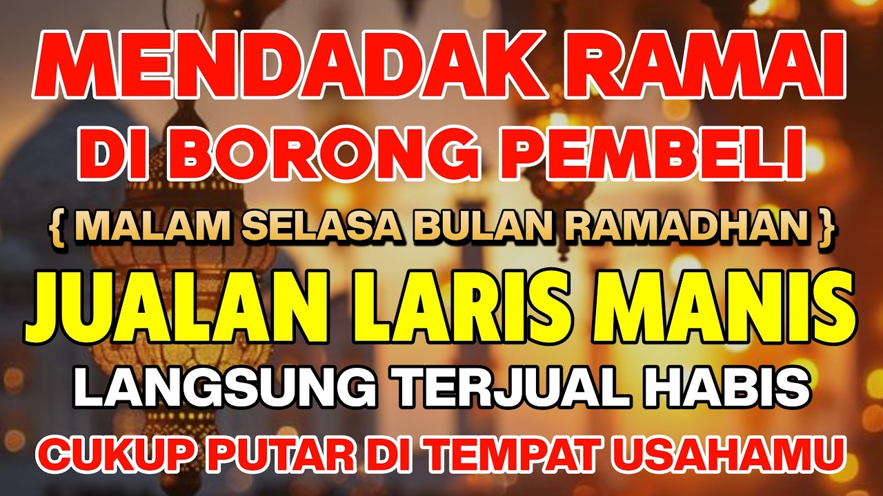 SANGAT MUSTAJAB❗PUTAR DI TEMPAT USAHA ANDA MENDATANGKAN PELANGGAN BARU MENGEMBALIKAN PELANGGAN LAMA