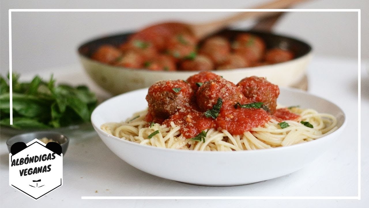ALBÓNDIGAS VEGANAS | Living Like A Panda