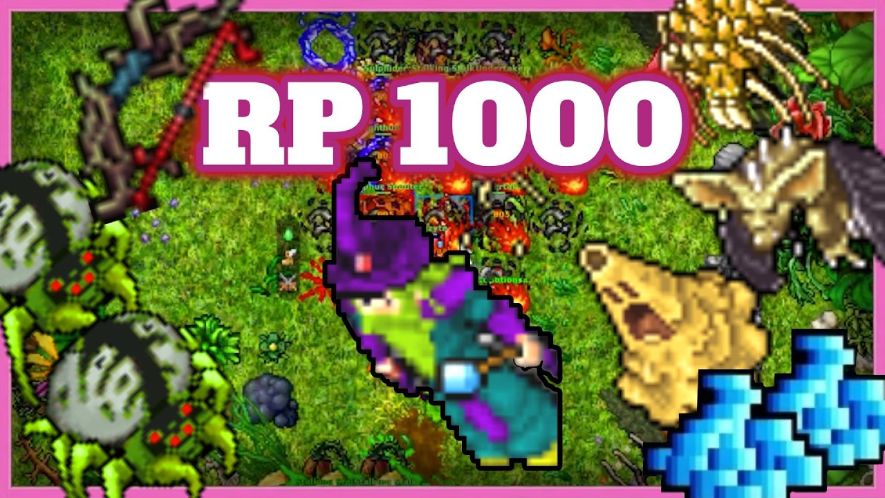 Tibia 1000+ RP - Monster Graveyard Charm Hunt - Project 1200