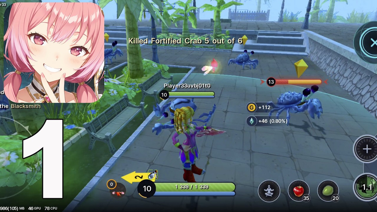 Magicsea Online MMORPG &mdash; Прохождение игры, часть 1 (iOS, Android)