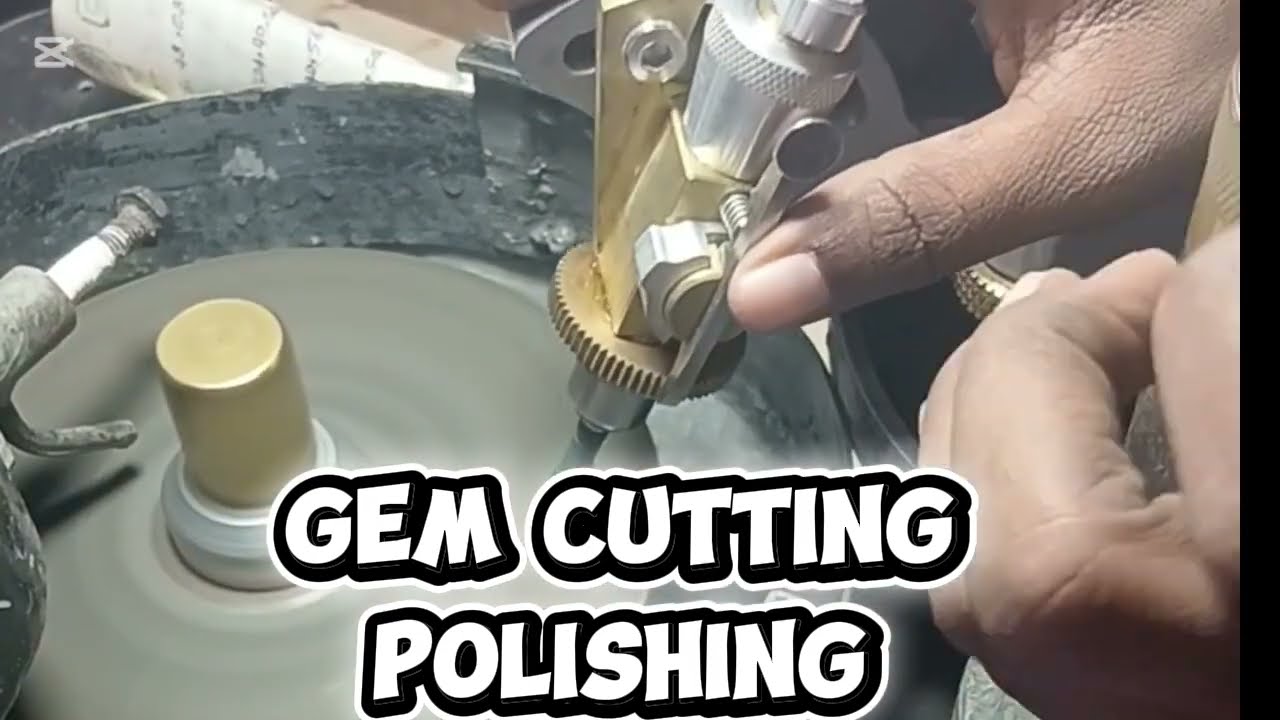 how to cut and polish gemstones #trending video 