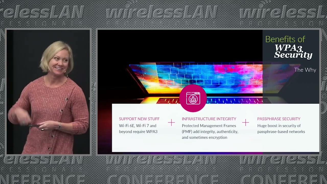 Безопасность Wi-Fi: когда, почему и как перейти на WPA3 | Дженнифер Минелла | WLPC Прага 2023