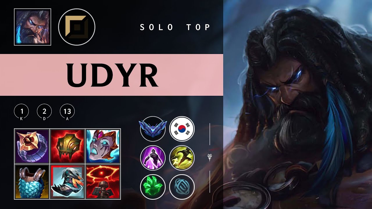 Udyr Top vs Malphite - KR Diamond Patch 25.24