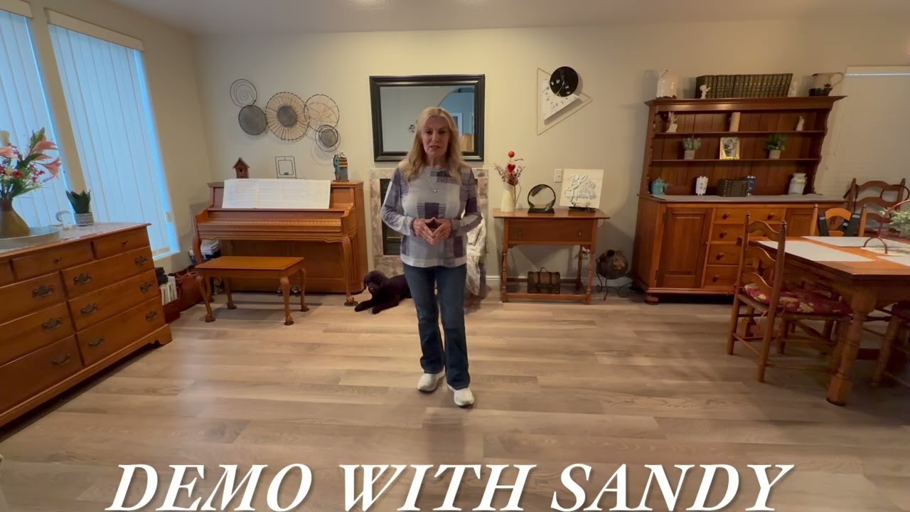 DANCING YOURSELF DIZZY —-  LINE DANCE DEMO