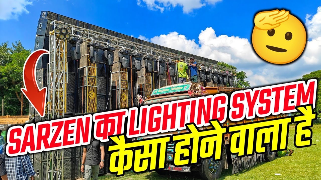 Dj Sarzen का Final Look तैयार हो रहा है Lighting के साथ 🔥 Sarzen Vs Power 2024