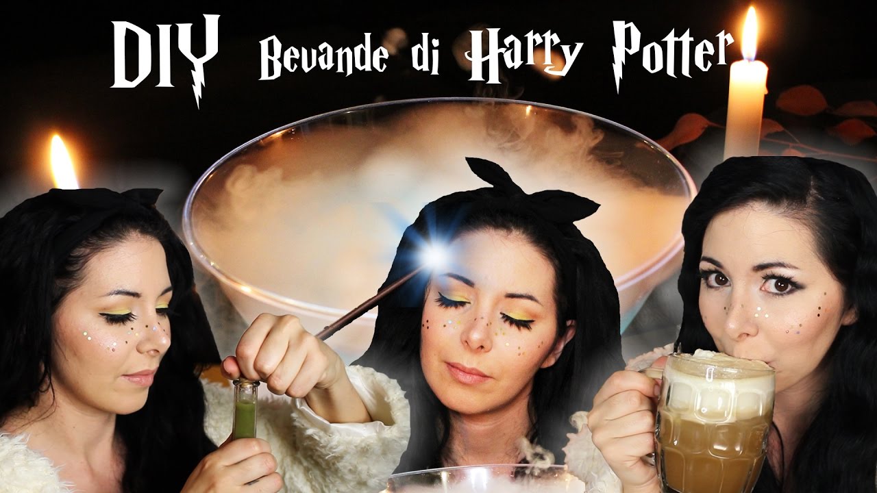 [DIY] BEVANDE DI HARRY POTTER ⚡️ PENSATOIO | BURROBIRRA | POZIONI