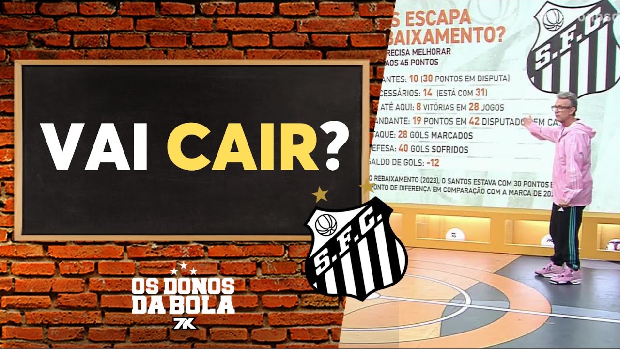 Debate Donos: Santos escapa do rebaixamento?