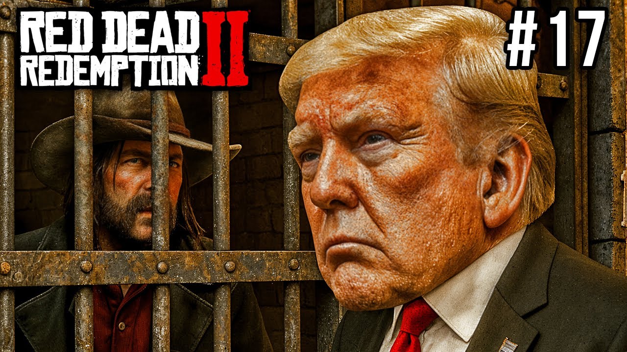 Президенты США играют в RDR2, часть 17 – Дональд Трамп совершает побег из тюрьмы! 🚔💥🤠