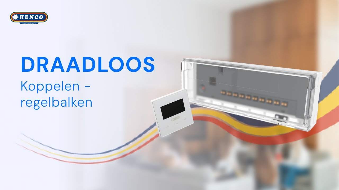 Draadloos koppelen regelbalken