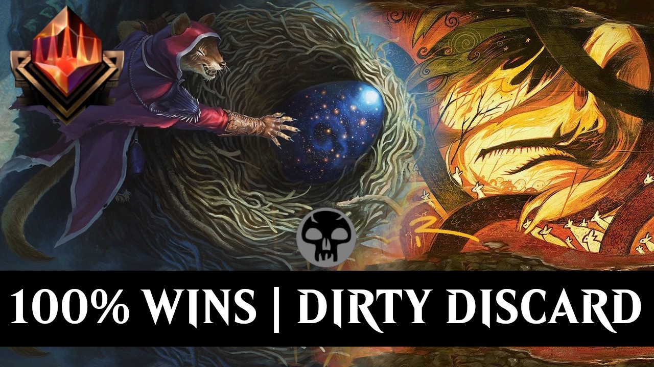 New Discard Meta Is Just DISGUSTING.. Mono Black MURDERS Ladder