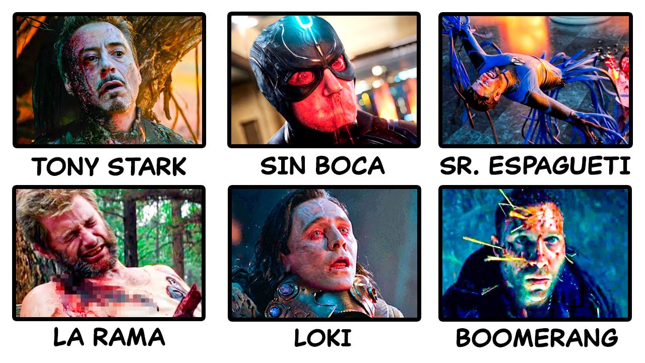 Las Muertes Más Dolorosas en Películas de SuperHéroes