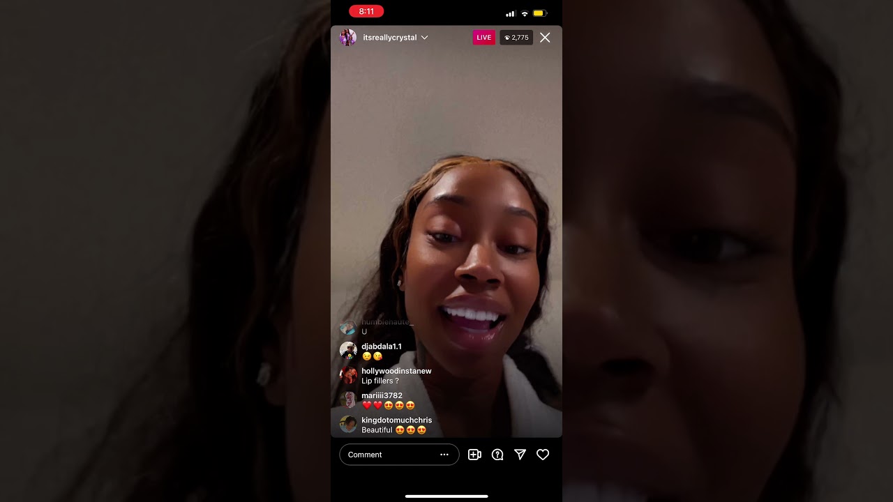 Crystal & Jazz IG Live ❤️‍🔥