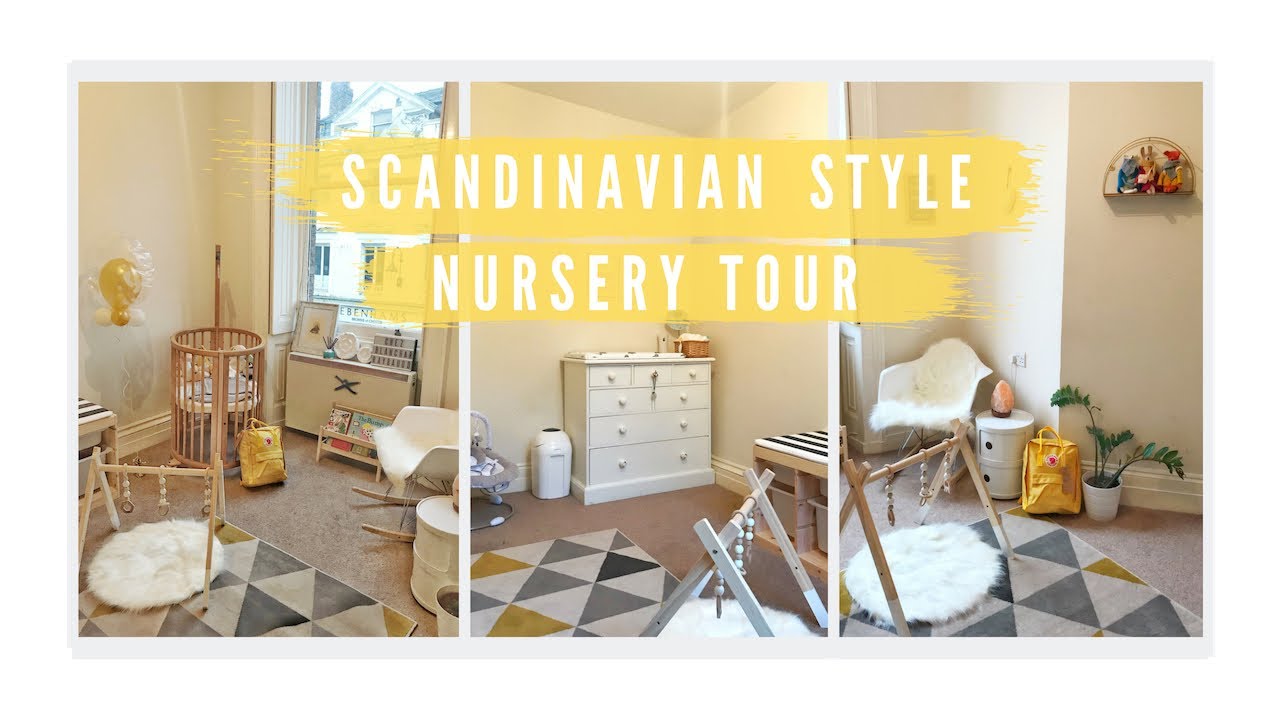 Nursery Tour // Yellow Scandinavian Theme 🌻