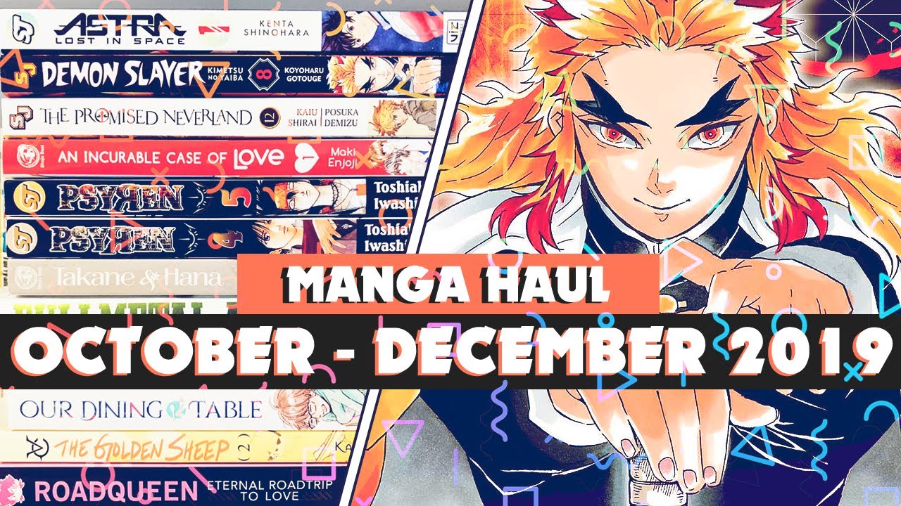 Manga Haul | October-December 2019