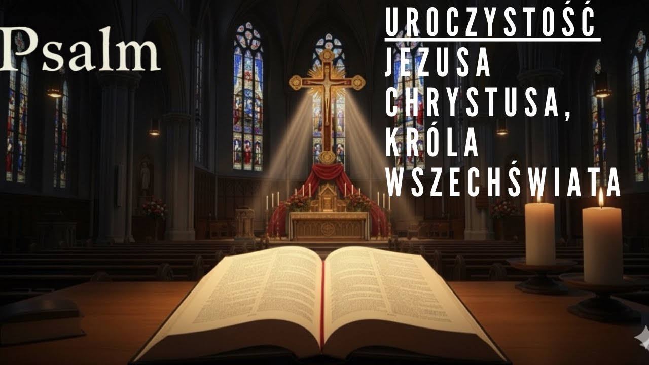 PSALM RESPONSORYJNY. Uroczystość Chrystusa Kr&oacute;la I Organistka