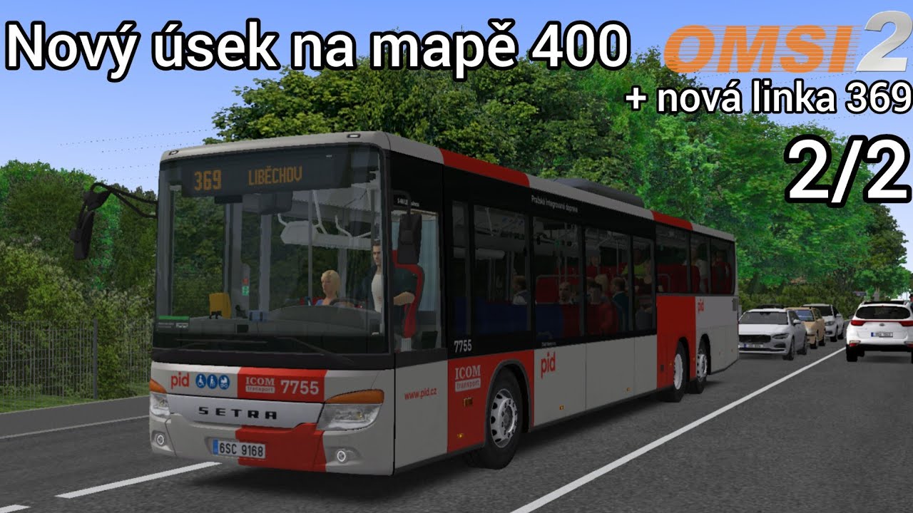 OMSI 2 #329 | Nová část Mělníka na lince 369! Setra S418LE Business na nové lince! (mapa 400)