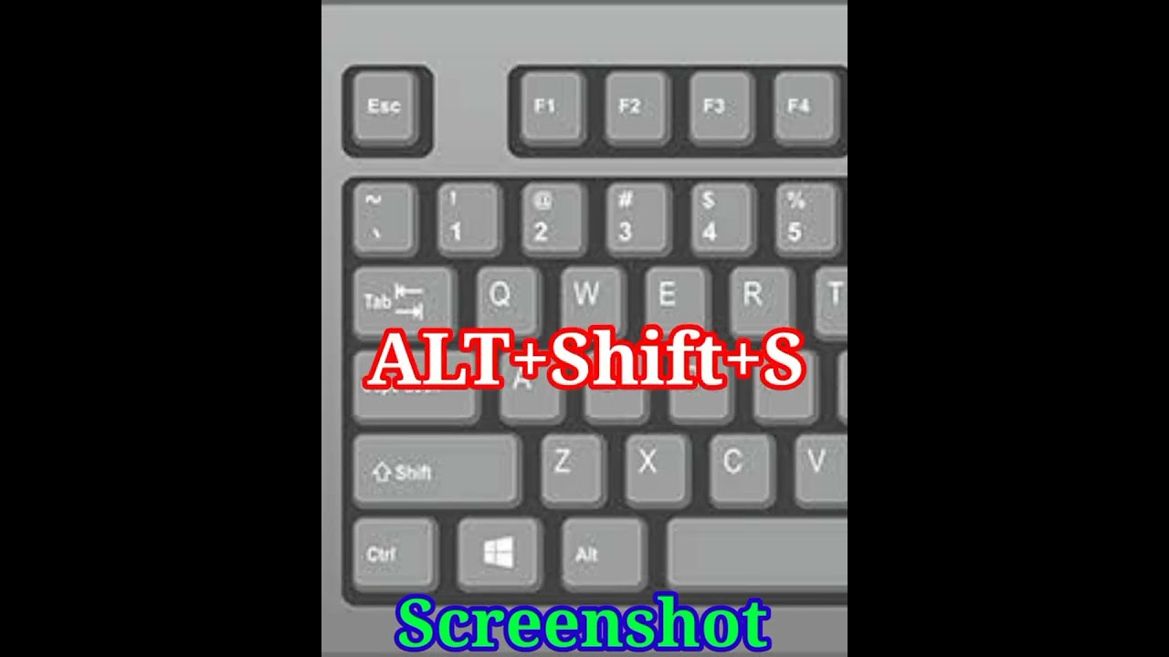 Computer shortcut key In screenshot|| how to screenshot in computer #computer #shortvideo