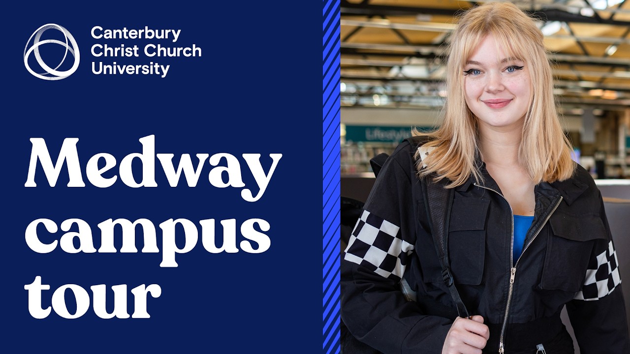Medway Campus Tour at Canterbury Christ Church University