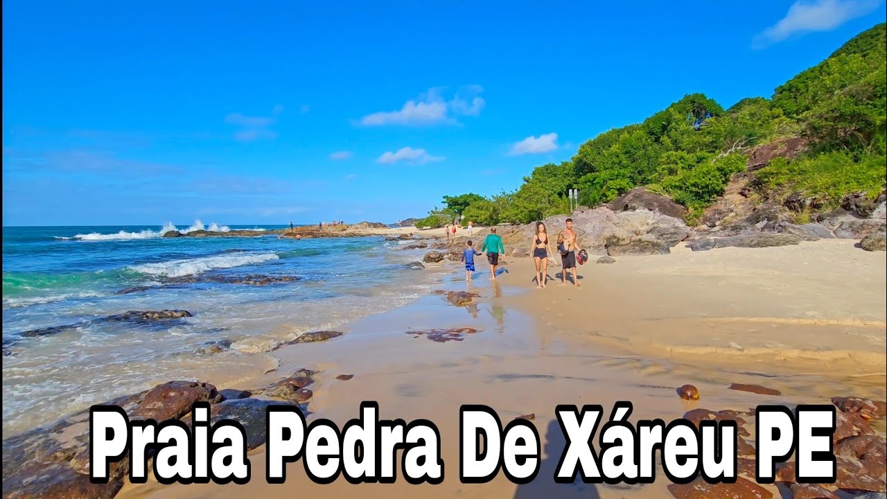Praia De Pedra De Xáreu Cabo De Santo Agostinho Pernambuco A Paisagem Impressiona