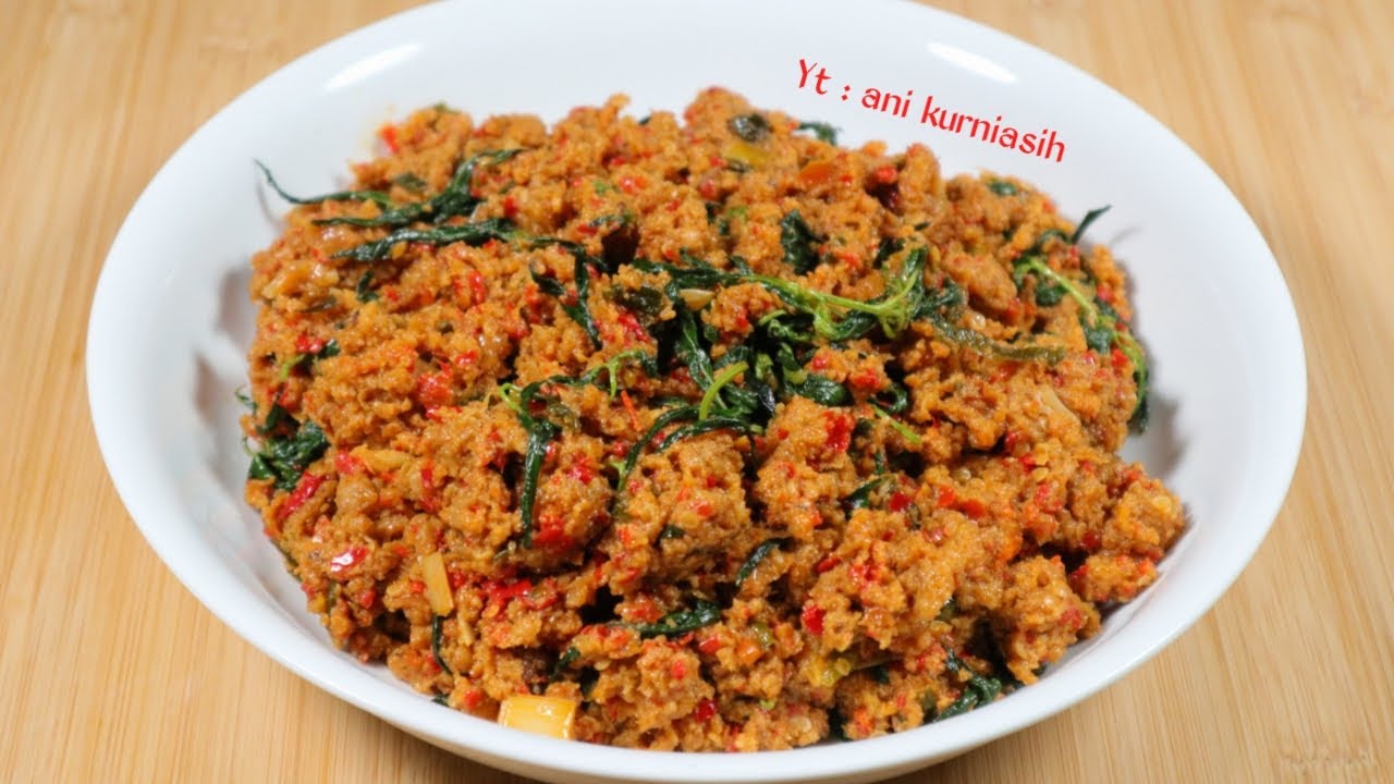Resep Sambal Oncom Kemangi