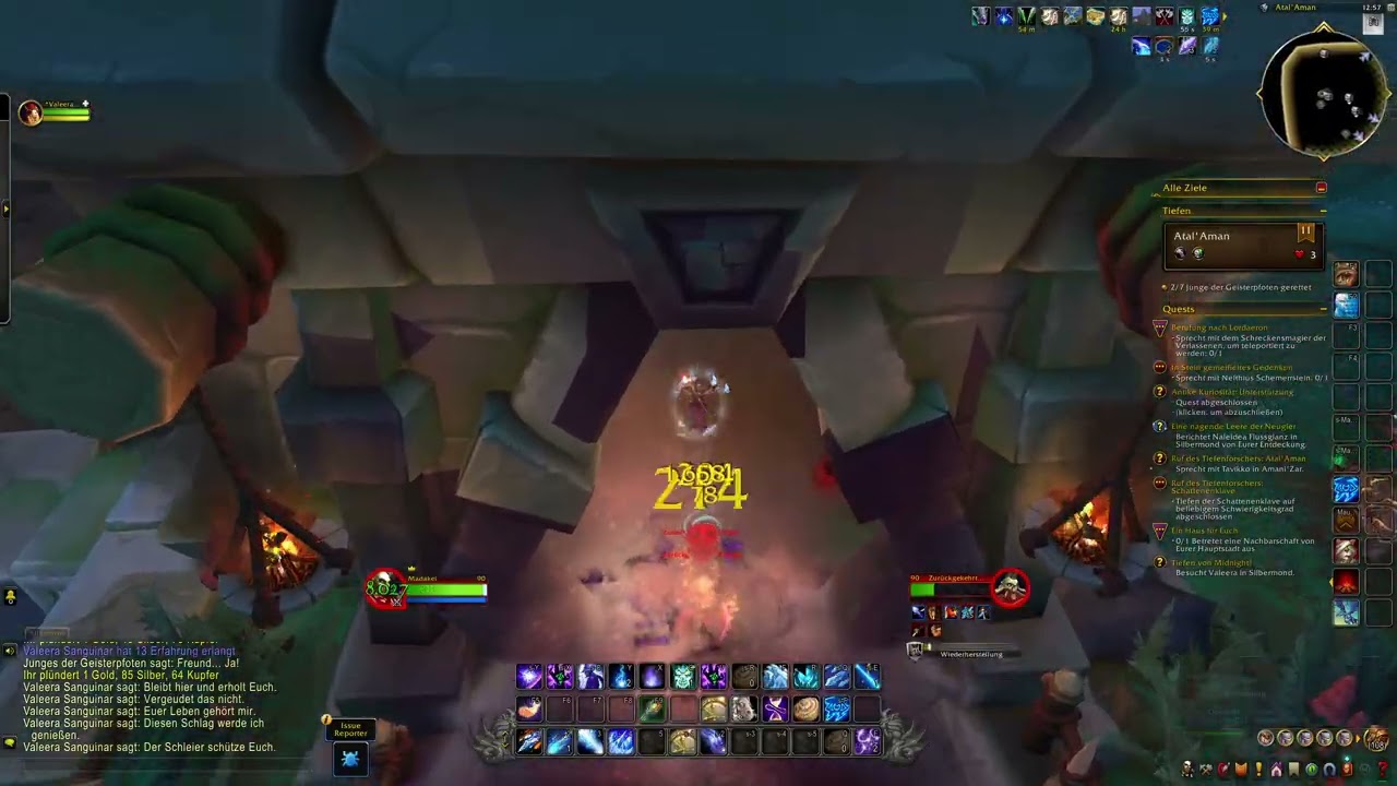 Midnight Beta ⚔️ Tiefen Stufe 11 Atal’aman | Frostmage POV ❄️