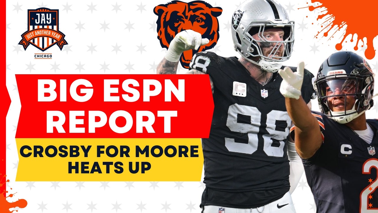BIG ESPN REPORT Has Bears Trading DJ Moore for Maxx Crosby for NOTHING.Trade Rumor Heats Up