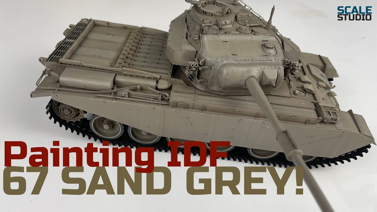 Painting the Centurion Sho’t IDF 67 Sand Grey!