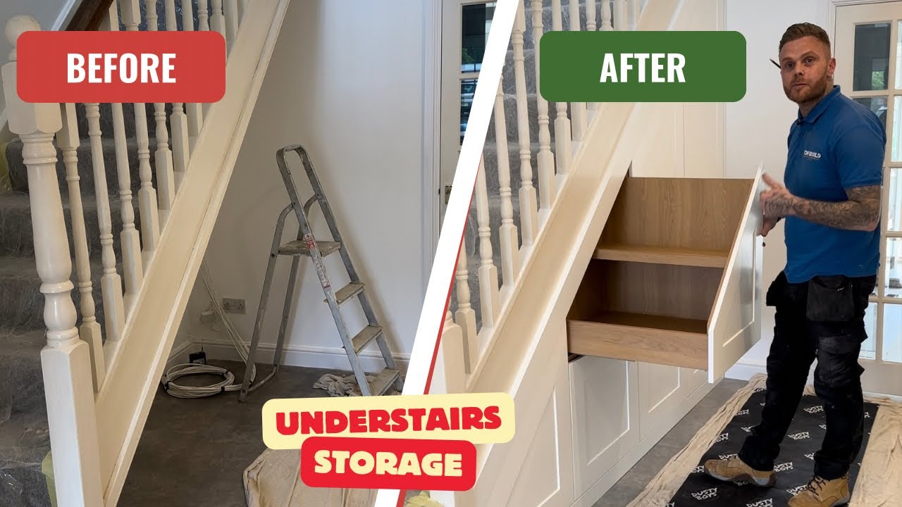 Maximising STORAGE in every home with our UNDERSTAIRS storage