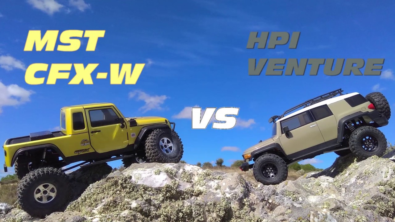 2 #VS  HPI VENTURE VS MST CFX-W ESPAÑOL