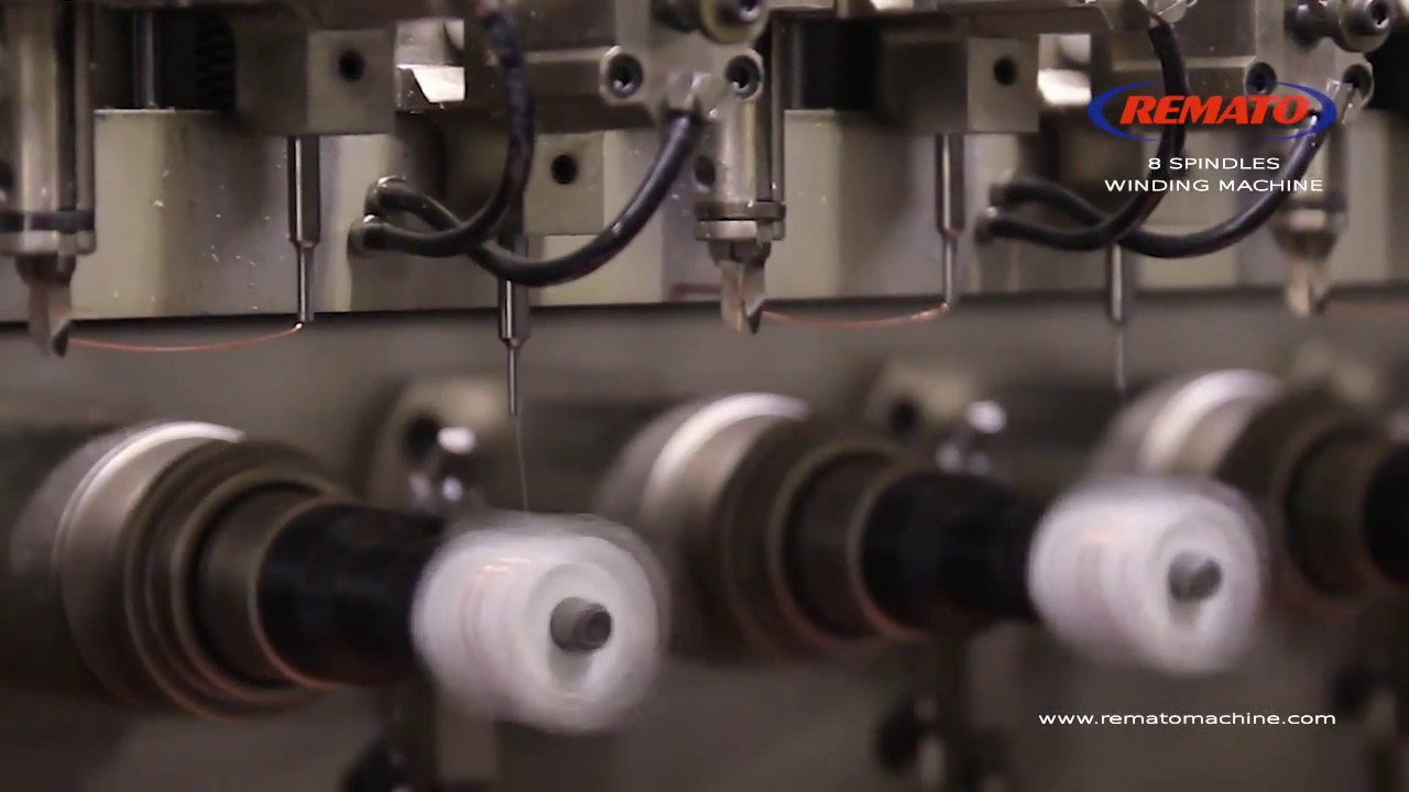 Double Wire Feeding Coil Winding Machine | REMATO MACHINE