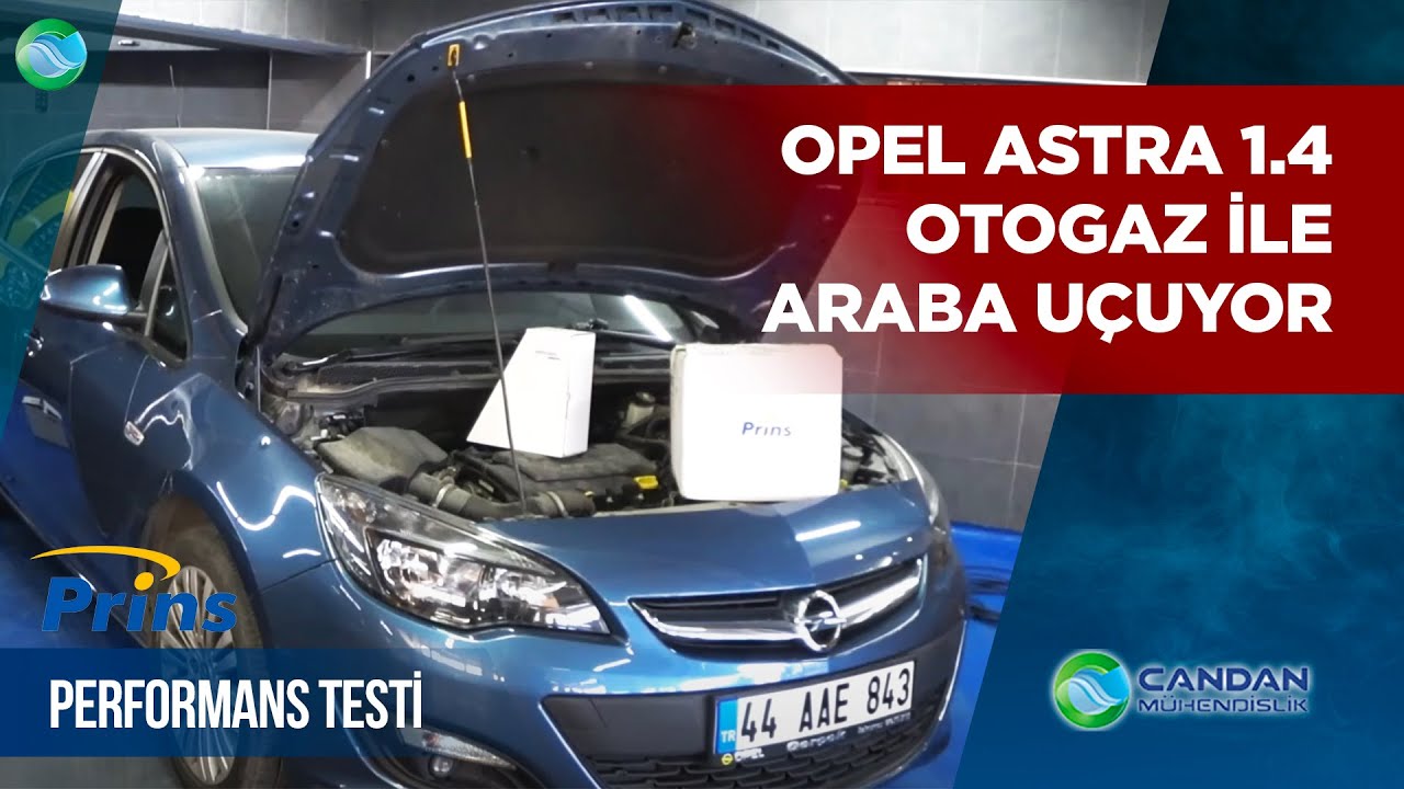 Opel Astra 1.4 PRİNS Silverline Otogaz ile Araba Uçuyor !! Malatya LPG Montajı !!
